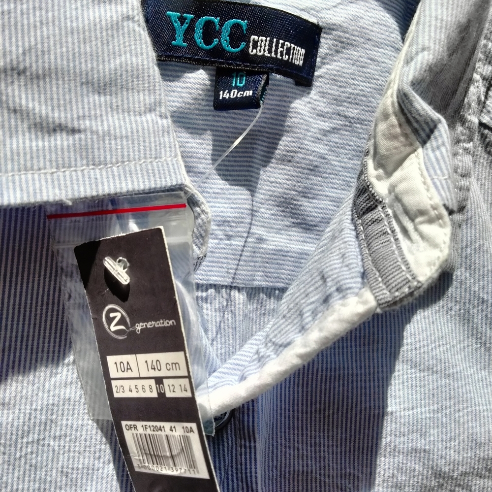 Sale! Bundle 4 items For $5 YCC kids button up shirt, size 10 for little boys.